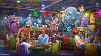The Roundup Rodeo BBQ will open this year, becoming Toy Story Land’s first table-service restaurant.