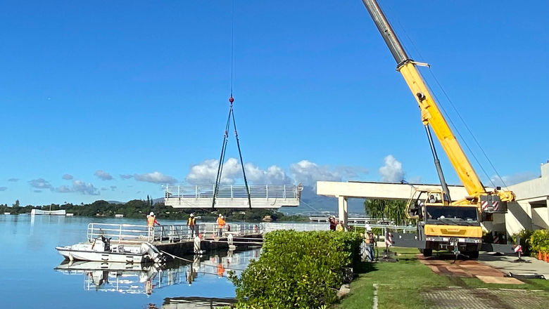 Boat tours to the USS Arizona Memorial have resumed after the U.S. Navy completed dock repairs earlier this month.
