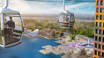 A rendering of the Floriade Expo 2022 Central Square.