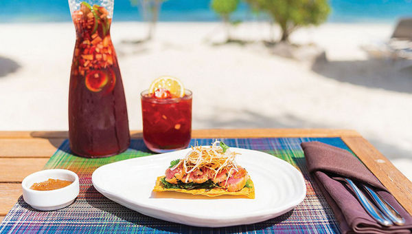 Food Truck fare with beach views at the resort. Food Truck fare with beach views at the resort.