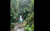 Taking a break from hiking at Mashpi, a private rainforest reserve three hours from downtown Quito.