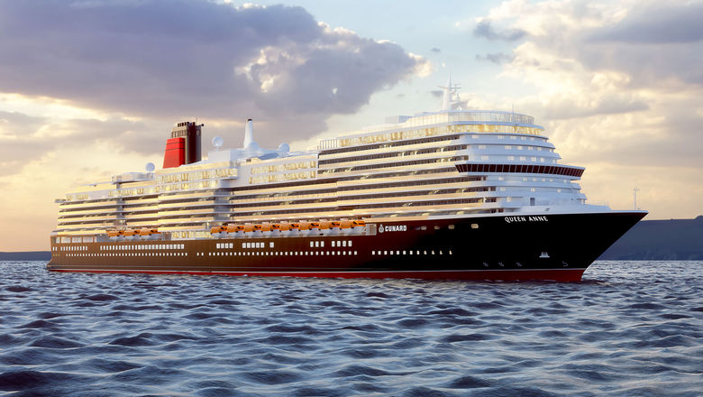The 3,000-passenger Queen Anne is scheduled to enter service in May 2024.