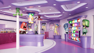 Sweet shop on Disney Cruise Line's new ship plays with emotions from 'Inside Out'