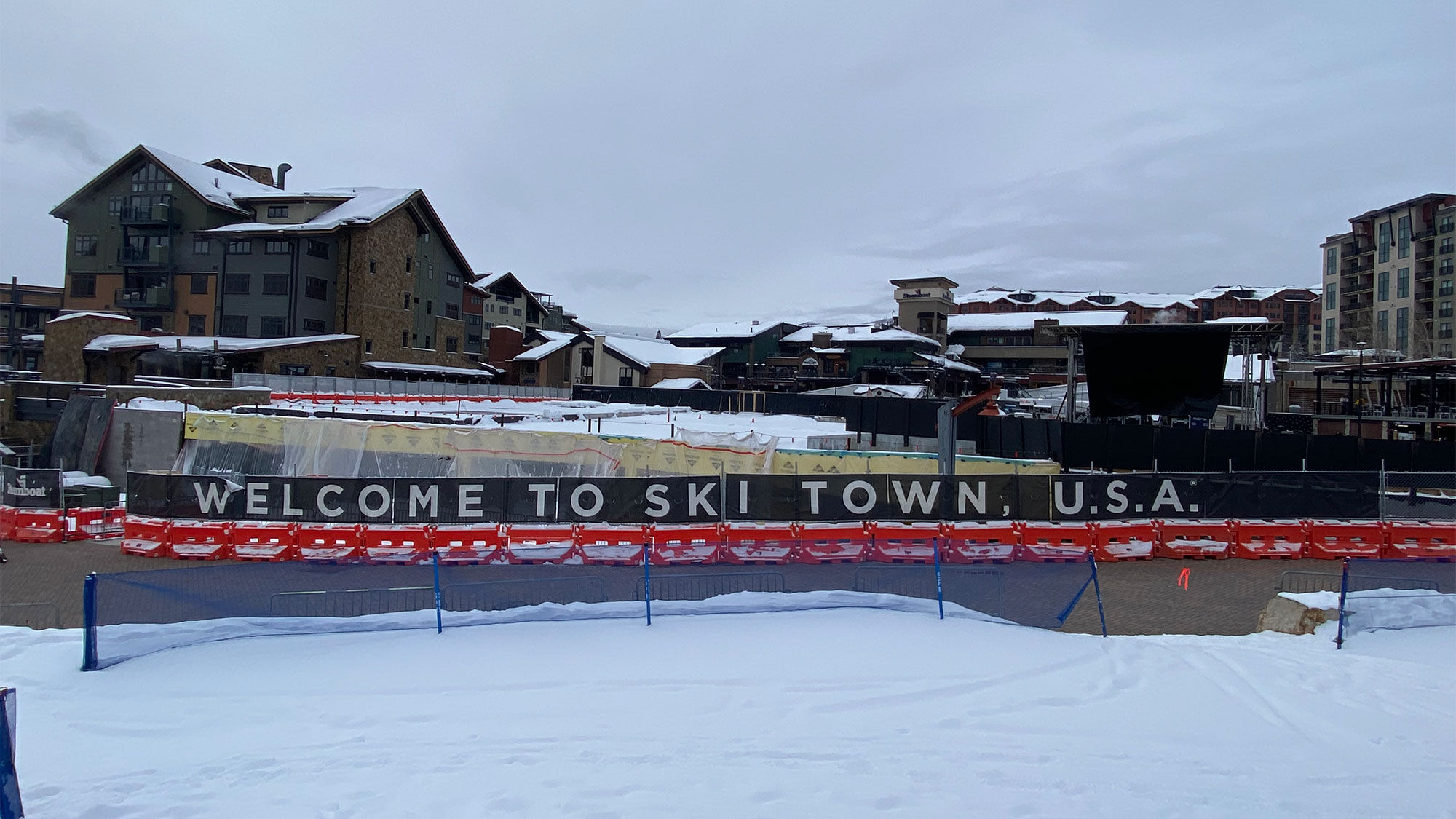 An ice skating rank will be constructed this summer at Steamboat Resort.
