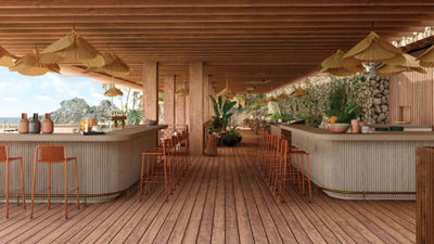 The Four Seasons Tamarindo was designed to blend into the environment.