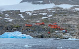 The Argentina-controlled Primavera research station sits sentry over beautiful Cierva Cove.