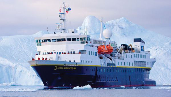 Lindblad's National Geographic Explorer will circumnavigate Iceland this year and next. Lindblad's National Geographic Explorer will circumnavigate Iceland this year and next.