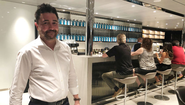 Petros Zarpanely is hotel director on the Emerald Azzurra. Petros Zarpanely is hotel director on the Emerald Azzurra.