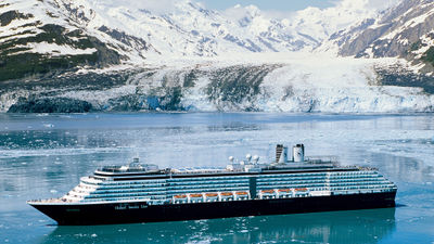 The Oosterdam in Alaska.