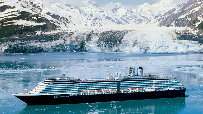 The Oosterdam in Alaska.
