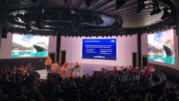 A presentation on Alaska in the World Stage on the Rotterdam. A presentation on Alaska in the World Stage on the Rotterdam.