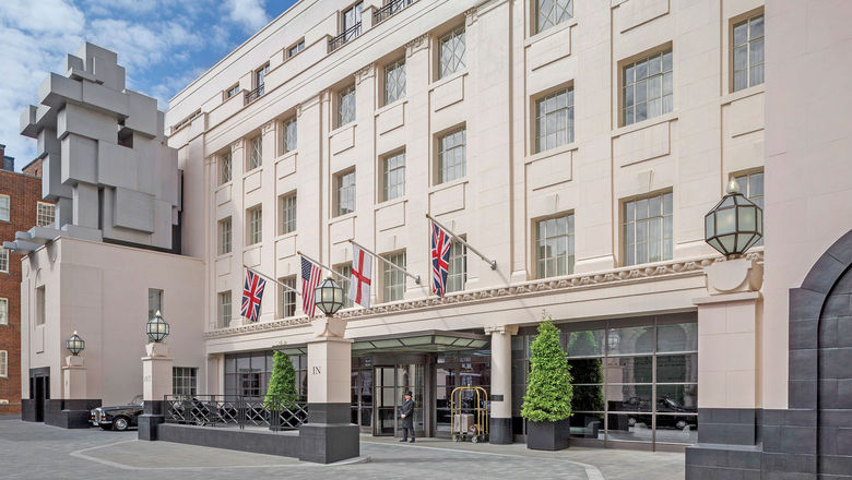 The Beaumont, a luxury hotel in London, reported 85% occupancy for March.
