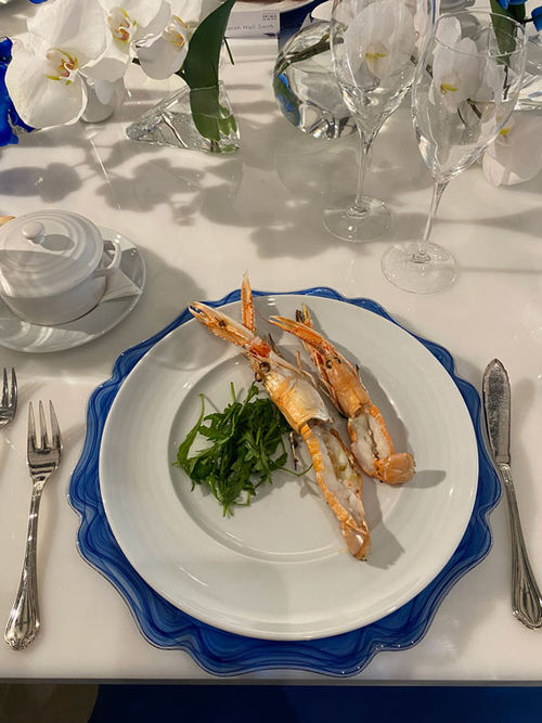 New Zealand langoustines, a sample of the seafood that will be prepared on Norwegian Prima. New Zealand langoustines, a sample of the seafood that will be prepared on Norwegian Prima.