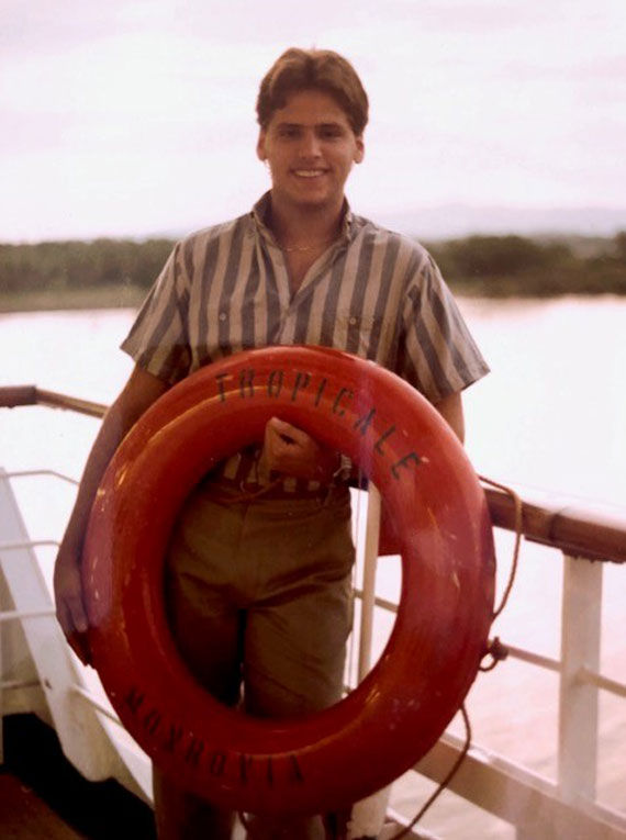 Adolfo Perez on the Carnival Tropicale in 1984.