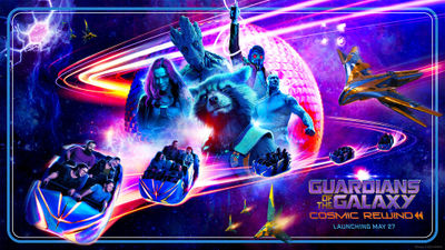 Guardians of the Galaxy: Cosmic Rewind will be Disney's first reverse-launch coaster.
