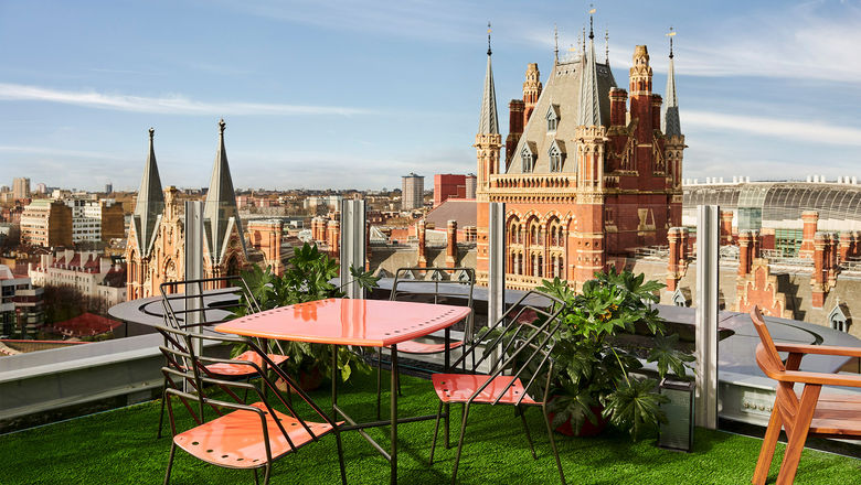 The rooftop of The Standard London.