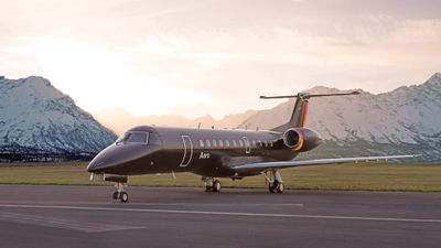 One of Aero's jets. The semiprivate carrier launched in the U.S. in early 2021.
