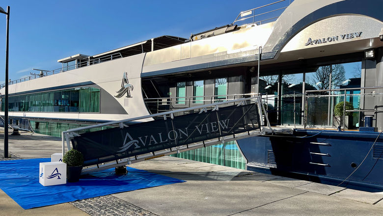 The Avalon View is embarking on its maiden cruise this week.