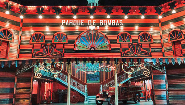 The Parque de Bombas is a firehouse-turned-firefighting museum in Ponce.
