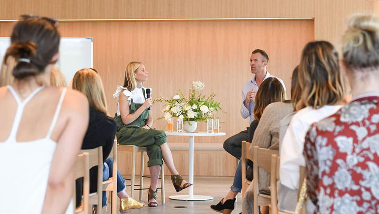 Gwyneth Paltrow will make an appearance at a retreat aboard the Celebrity Beyond.