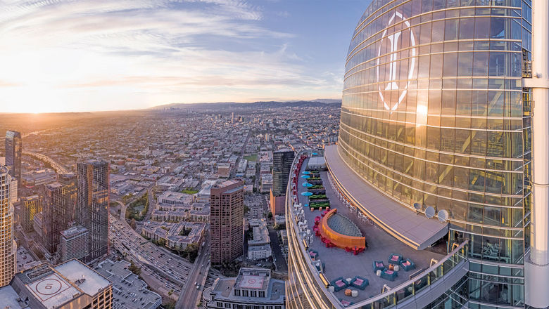 The InterContinental Los Angeles Downtown.