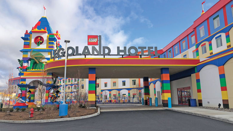 The Legoland Hotel's digital check-in system was efficient and easy to use.