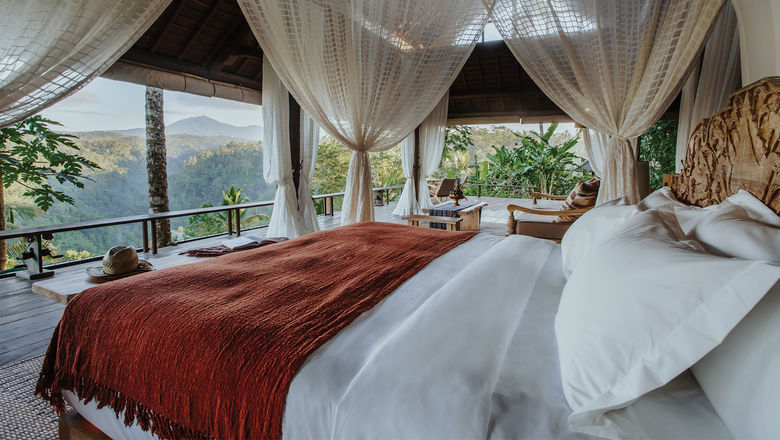 At Buahan, a Banyan Tree Escape in Bali, guests will stay in villas with no walls, windows or doors.