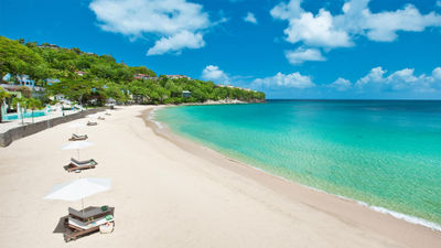 Village accommodations are expected to open next year at the Sandals Regency La Toc.