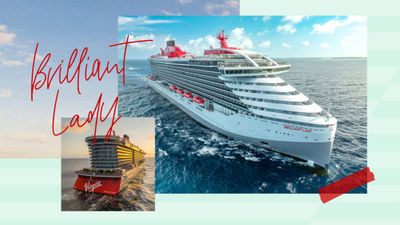 Virgin Voyages said the Brilliant Lady's destinations, itineraries and mermaid design on the ship's hull will be announced soon.