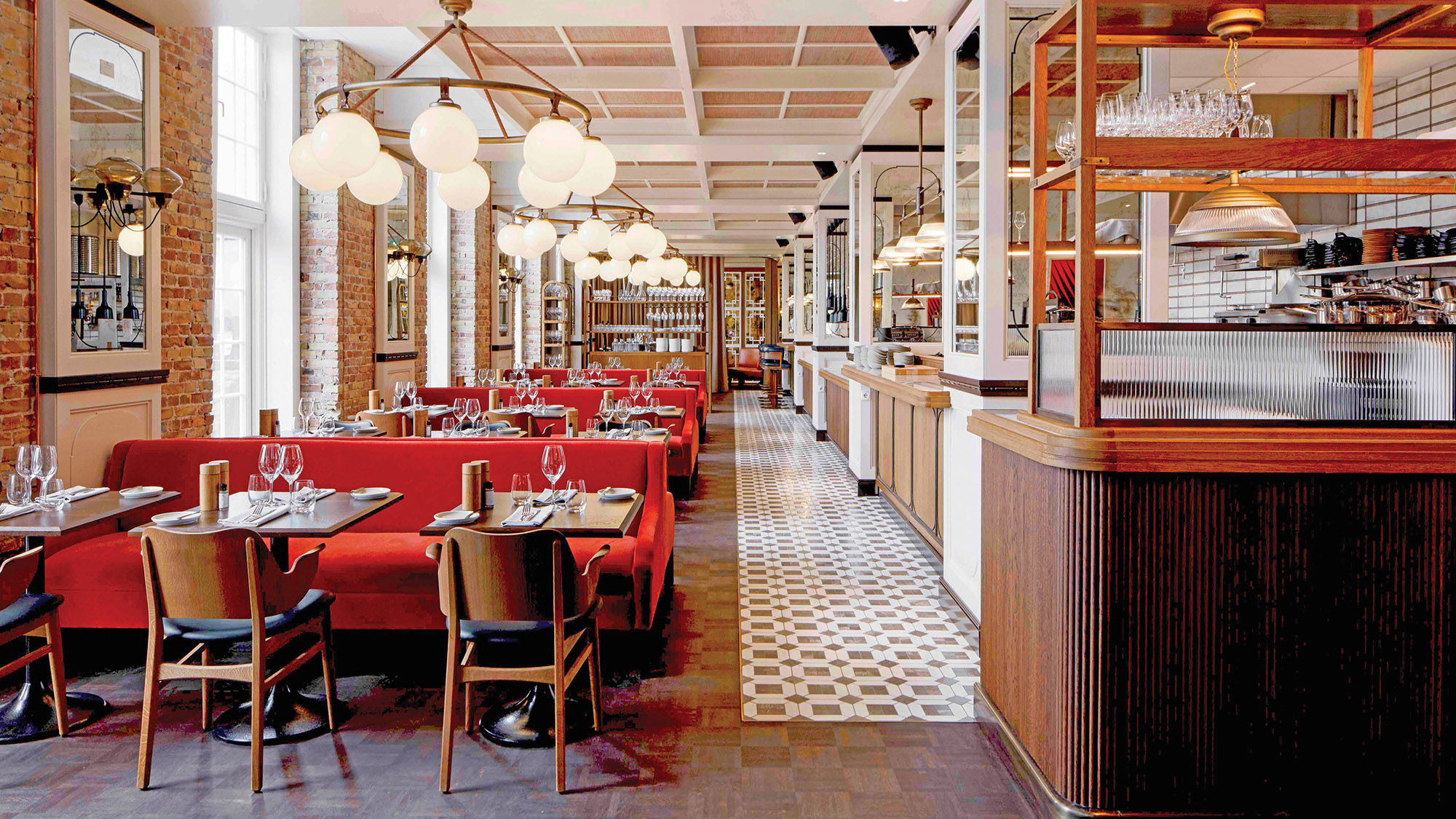 Kontrast, the restaurant at the newly opened Villa Copenhagen.