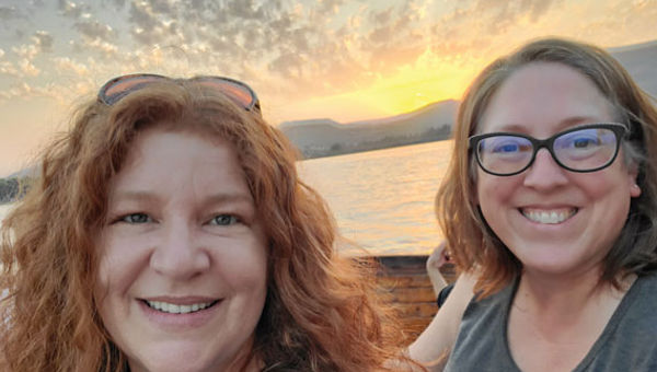 Two travel advisors -- Stephanie Cavelli, left, and Rochelle Zemke -- created the My Fam Trip app after sharing a similar experience trying to document a fam trip they were on.