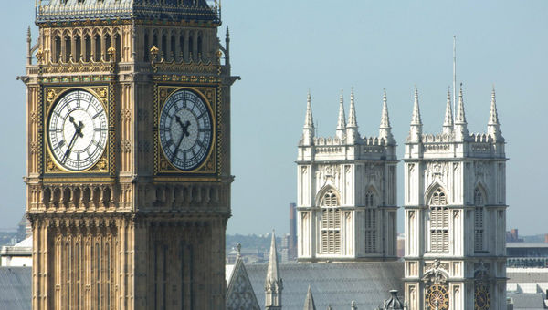 On Adventures by Disney's British Isles itinerary, guests visit some of London's most iconic attractions. Pictured, Big Ben and Westminster Abbey. On Adventures by Disney's British Isles itinerary, guests visit some of London's most iconic attractions. Pictured, Big Ben and Westminster Abbey.
