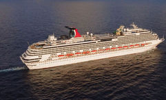 The Carnival Splendor. The ship was the last of Carnival's fleet to return to service.