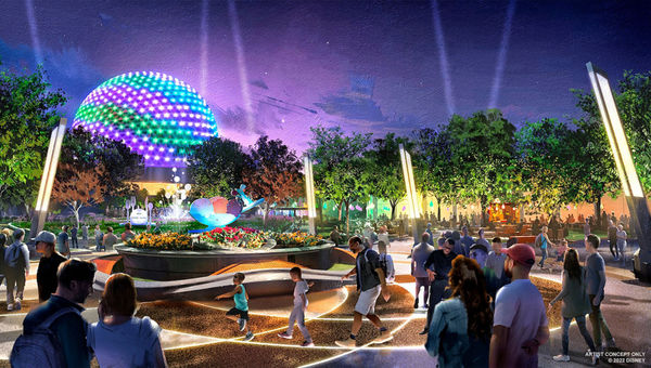 A rendering of the planter that will be located at the center of World Celebration, one of four new neighborhoods planned for Epcot. A rendering of the planter that will be located at the center of World Celebration, one of four new neighborhoods planned for Epcot.