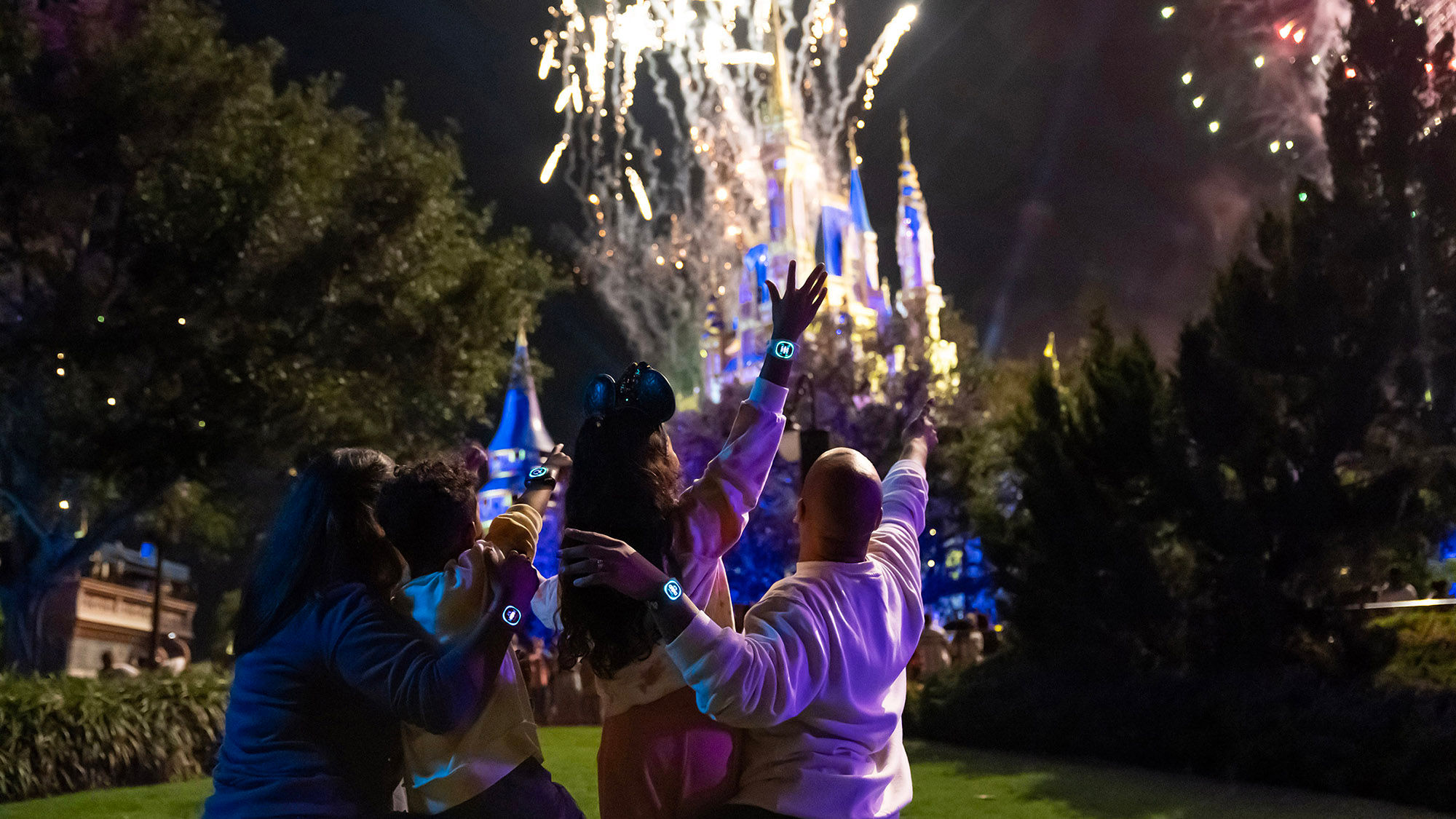 MagicBand+ will interact with nighttime shows at the Walt Disney World Resort.