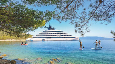The Emerald Azzurra is a 100-guest luxury small ship and superyacht from premium river cruise company, Emerald Cruises. The Azzurra sails the Adriatic, Mediterranean and Red seas.