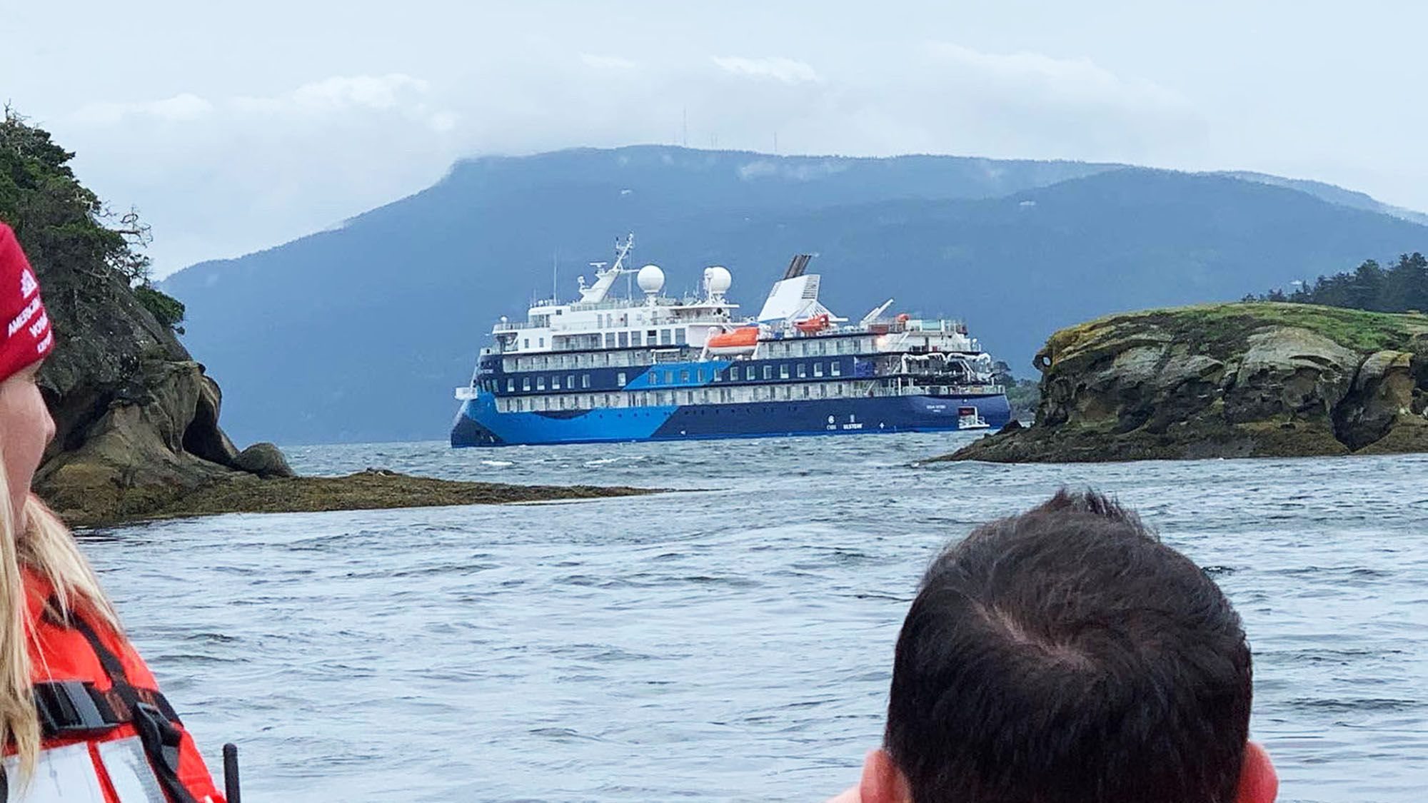 The Ocean Victory in the San Juan Islands in Washington State.