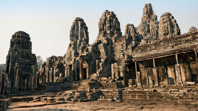 Angkor Wat in Siem Reap, Cambodia.