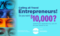 ASTA is seeking entrants for its Entrepreneur of the Year Award. The winner will be chosen live at the ASTA Global Convention in August.