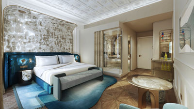 A rendering of an accommodation at the W Naples, which is set to debut in 2024.