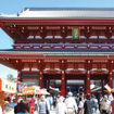 Sensoji Temple in Taito City, Japan.