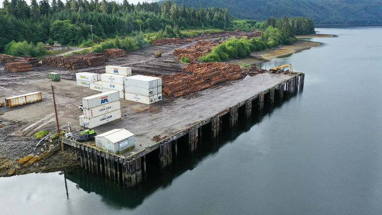 The new port will be built on 16 acres on Klawock Island.