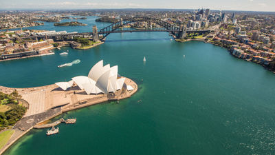 Wings Over Australia guests receive a private, behind-the-scenes visit to the Sydney Opera House.