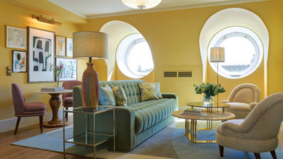 The Flag Suite is one of several Signature Suites at the Grand Hotel Stockholm.
