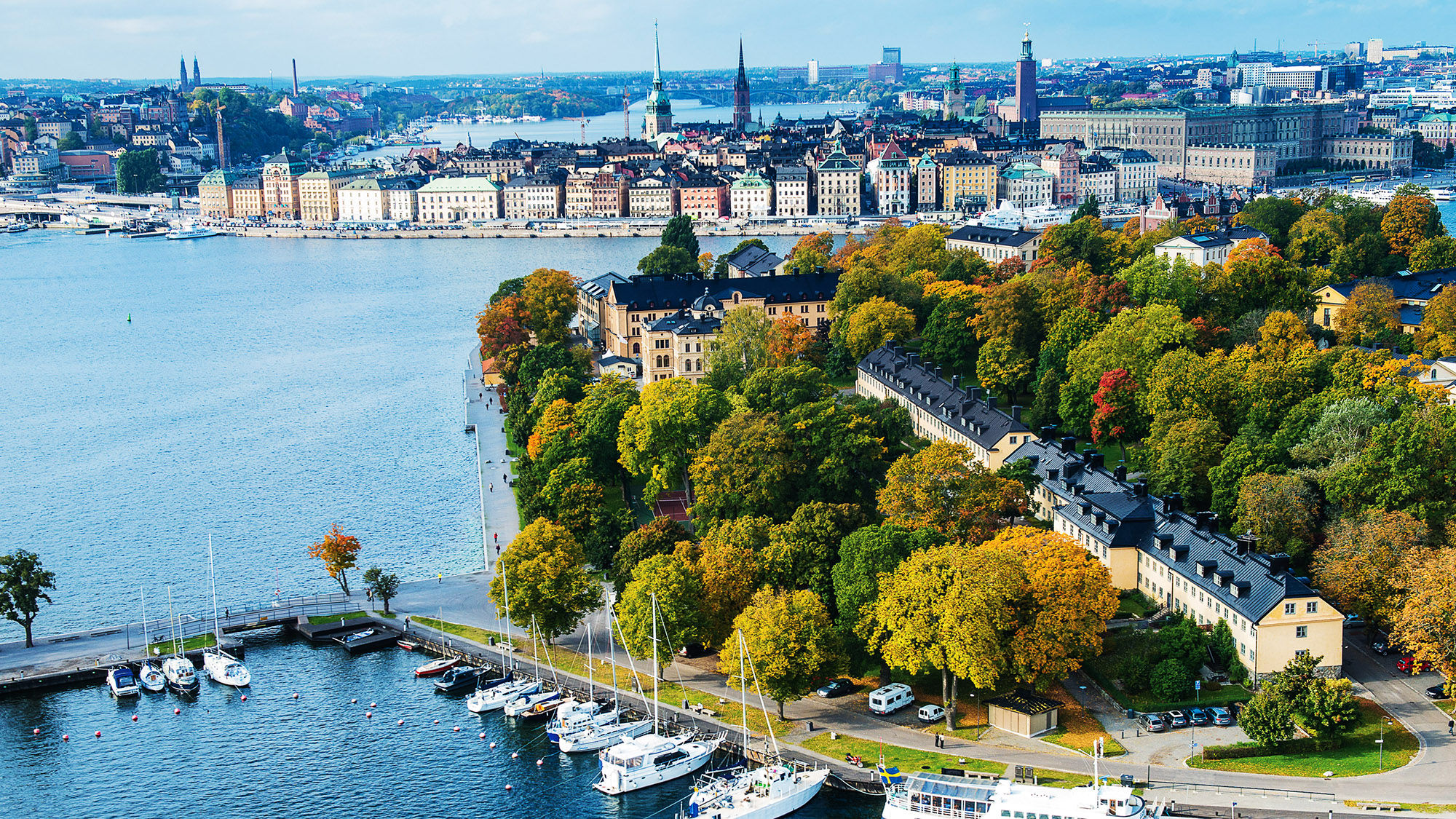 The buildings known as the Long Row were transformed into the Hotel Skeppsholmen in 2009.