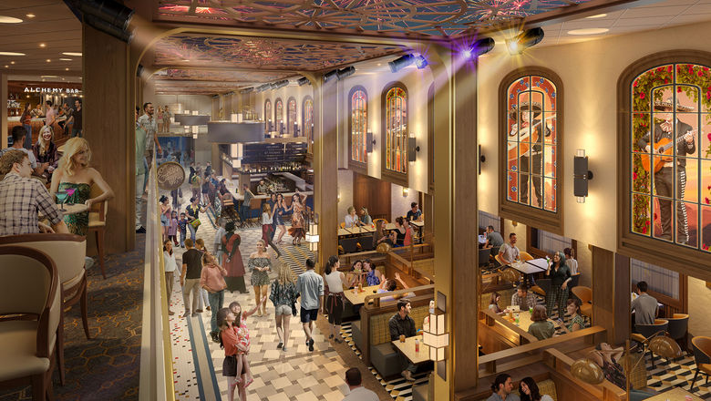 The Gateway will be a two-deck area that celebrates travel and the excitement of exploring new destinations.
