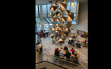 Another view of the lobby of the Viewline Resort Snowmass, Autograph Collection.