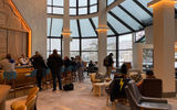 The lobby of the Viewline Resort Snowmass, Autograph Collection.