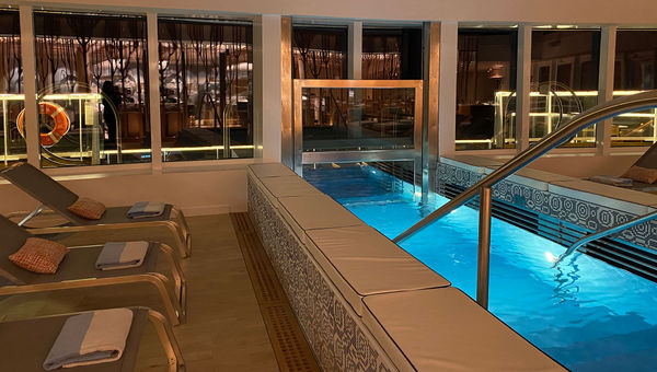 The Aquavit Terrace features the Tepidarium, Caldarium and Frigidarium pools. The Aquavit Terrace features the Tepidarium, Caldarium and Frigidarium pools.