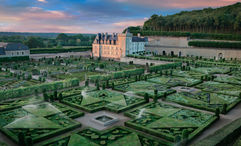 The gardens of the Chateau de Villandry in France’s Loire Valley will be ablaze with more than 2,000 candles this summer.
